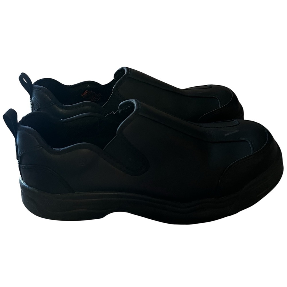 Worx By Red Wings Black Leather Safety Steel Toe Shoes Sz 13M